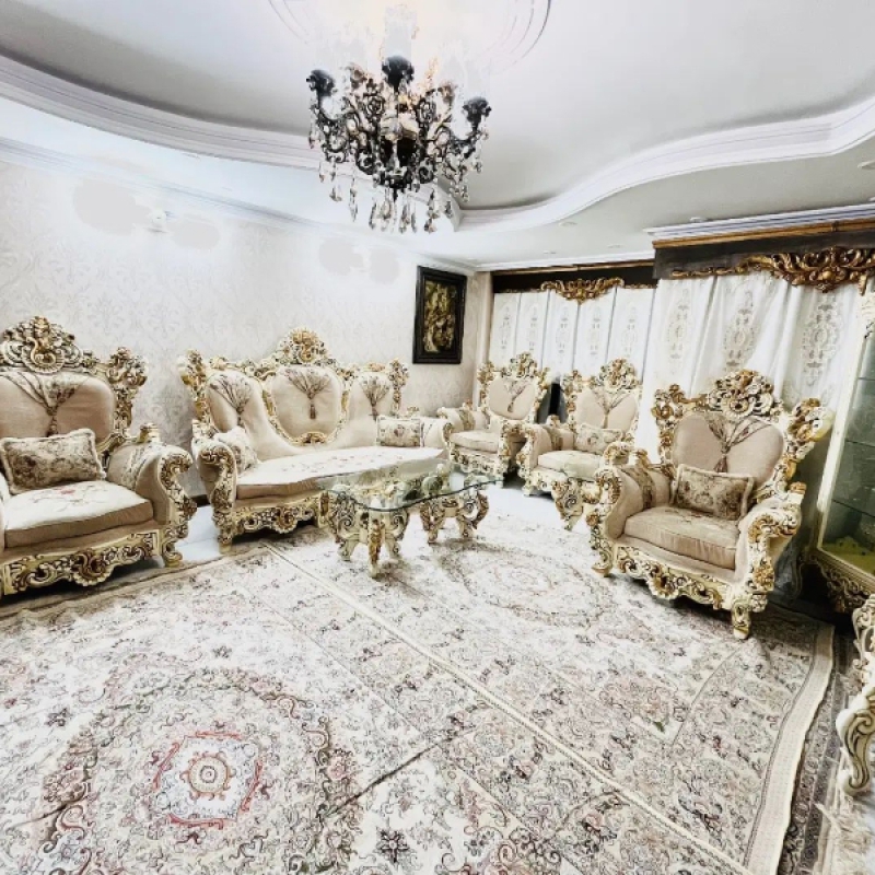 مبل کلاسیک منبت دست ساز چوب راش